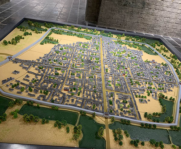 康定市建筑模型